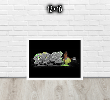 FRAMED POSTER: NO RULEZ | GRAFFITI COLLECTION