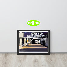 FRAMED POSTER: ROOF TOP : Harlem Streets -The Art Collection