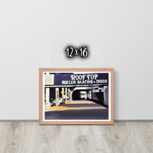 FRAMED POSTER: ROOF TOP : HARLEM COLLECTION