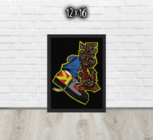 FRAMED POSTER: STOMPED | GRAFFITI COLLECTION