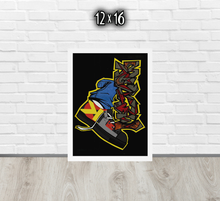 FRAMED POSTER: STOMPED | GRAFFITI COLLECTION