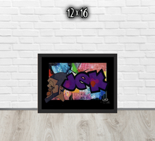 FRAMED POSTER: U CAN'T C ME  | GRAFFITI COLLECTION