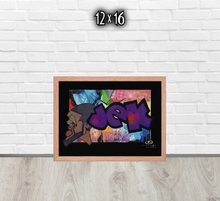 FRAMED POSTER: U CAN'T C ME  | GRAFFITI COLLECTION