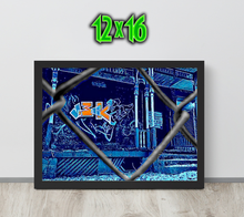 GRAFFITI FRAMED POSTER: GATED  (with Shawnee Tatum)