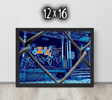 GRAFFITI FRAMED POSTER: ABANDONED  (with Shawnee Tatum)