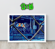 GRAFFITI FRAMED POSTER: GATED  (with Shawnee Tatum)