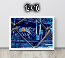 GRAFFITI FRAMED POSTER: ABANDONED  (with Shawnee Tatum)