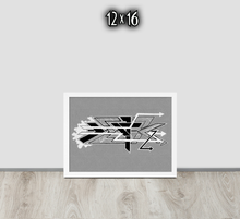 FRAMED POSTER: speedingOnTheDeegan | GRAFFITI COLLECTION