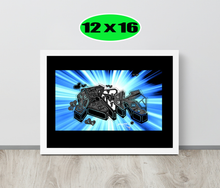 GRAFFITI FRAMED POSTER: theColorOfLOVE