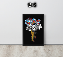 FRAMED POSTER: absondFromTriflingLunatics | GRAFFITI COLLECTION
