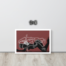 GRAFFITI FRAMED POSTER: abys$alpa$sion