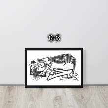 FRAMED POSTER: driven2StayDriving | GRAFFITI COLLECTION