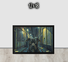 FRAMED POSTER: LOST: Late Night Streets  | MY DAWG COLLECTION