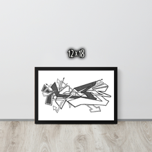 FRAMED POSTER: hateMeNow | GRAFFITI COLLECTION