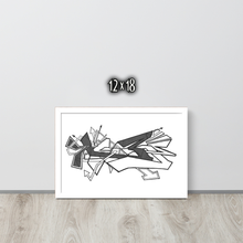 FRAMED POSTER: hateMeNow | GRAFFITI COLLECTION