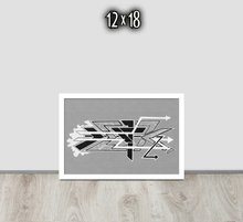 FRAMED POSTER: speedingOnTheDeegan | GRAFFITI COLLECTION
