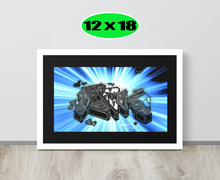 GRAFFITI FRAMED POSTER: theColorOfLOVE