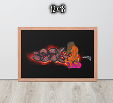 FRAMED POSTER: monogamy | GRAFFITI COLLECTION