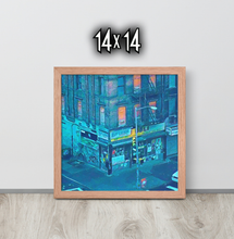 FRAMED POSTER: 132nd street & Madison Avenue -circa 1993 | HARLEM COLLECTION