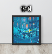 FRAMED POSTER: 132nd street & Madison Avenue -circa 1993 | HARLEM COLLECTION