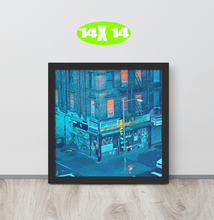 FRAMED POSTER: 132nd street & Madison Avenue -circa 1993: Harlem Streets -The Art Collection
