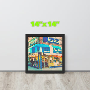 FRAMED POSTER: PAN PAN: Harlem Streets -The Art Collection