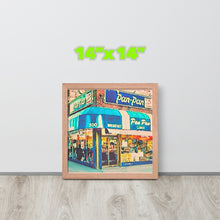 FRAMED POSTER: PAN PAN: Harlem Streets -The Art Collection