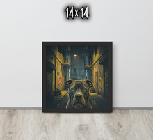 FRAMED POSTER: LOST: Back Alleys  | MY DAWG COLLECTION