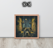 FRAMED POSTER: LOST: Back Alleys  | MY DAWG COLLECTION