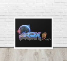FRAMED POSTER: AMUZED | GRAFFITI COLLECTION