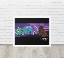 FRAMED POSTER: COZY | GRAFFITI COLLECTION