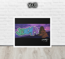FRAMED POSTER: COZY | GRAFFITI COLLECTION