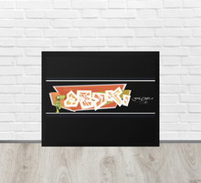 FRAMED POSTER: DETERMINED | GRAFFITI COLLECTION