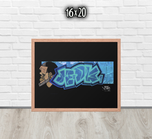 FRAMED POSTER: EMOTIONLESS | GRAFFITI COLLECTION