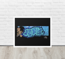 FRAMED POSTER: EMOTIONLESS | GRAFFITI COLLECTION