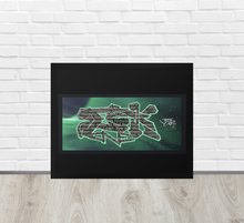 FRAMED POSTER: FOKUS | GRAFFITI COLLECTION