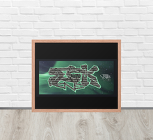 FRAMED POSTER: FOKUS | GRAFFITI COLLECTION