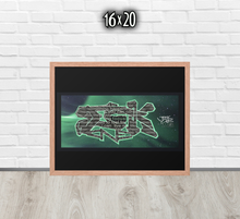 FRAMED POSTER: FOKUS | GRAFFITI COLLECTION