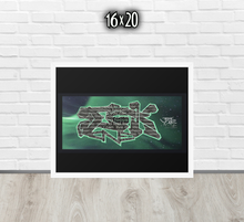 FRAMED POSTER: FOKUS | GRAFFITI COLLECTION