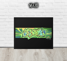 FRAMED POSTER: GLOrescent | GRAFFITI COLLECTION