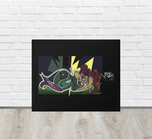 FRAMED POSTER: KAUGHT | GRAFFITI COLLECTION