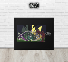 FRAMED POSTER: KAUGHT | GRAFFITI COLLECTION