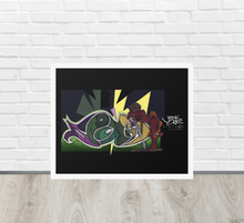 FRAMED POSTER: KAUGHT | GRAFFITI COLLECTION