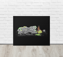 FRAMED POSTER: NO RULEZ | GRAFFITI COLLECTION