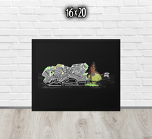 FRAMED POSTER: NO RULEZ | GRAFFITI COLLECTION