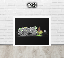 FRAMED POSTER: NO RULEZ | GRAFFITI COLLECTION