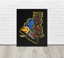 FRAMED POSTER: STOMPED | GRAFFITI COLLECTION