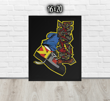 FRAMED POSTER: STOMPED | GRAFFITI COLLECTION