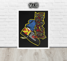 FRAMED POSTER: STOMPED | GRAFFITI COLLECTION