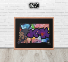 FRAMED POSTER: U CAN'T C ME  | GRAFFITI COLLECTION